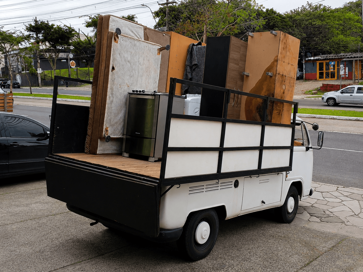 Transporte de eletrodomésticos realizado pela Frete Lacerda em Cachoeirinha